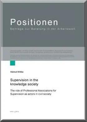 Willke |  Supervision in the knowledge society | Buch |  Sack Fachmedien