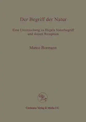 Bormann |  Der Begriff der Natur | eBook | Sack Fachmedien