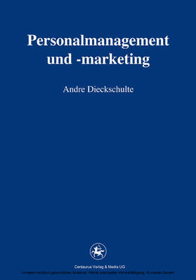 Dieckschulte | Personalmanagement und -marketing | E-Book | sack.de