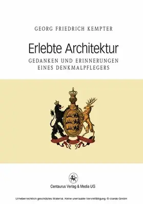 Kempter |  Erlebte Architektur | eBook | Sack Fachmedien