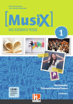 Detterbeck / Schmidt-Oberländer |  MusiX 1 (Ausgabe ab 2019) Präsentationssoftware Schullizenz | Buch |  Sack Fachmedien