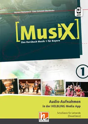 Detterbeck / Schmidt-Oberländer |  MusiX 1 BY (Ausgabe ab 2017) Audio-Aufnahmen Schullizenz | Sonstiges |  Sack Fachmedien