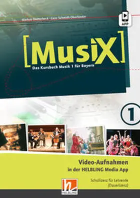 Detterbeck / Schmidt-Oberländer |  MusiX 1 BY (Ausgabe ab 2017) Video-Aufnahmen Schullizenz | Sonstiges |  Sack Fachmedien
