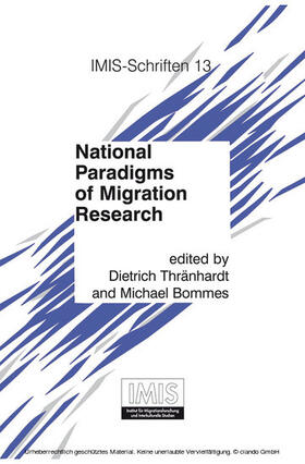 Thränhardt / Bommes | National Paradigms of Migration Research | E-Book | sack.de