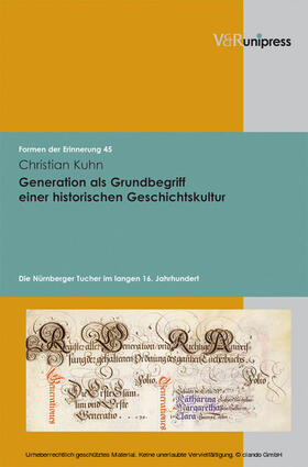 Kuhn / Reulecke / Neumann |  Generation als Grundbegriff einer historischen Geschichtskultur | eBook | Sack Fachmedien