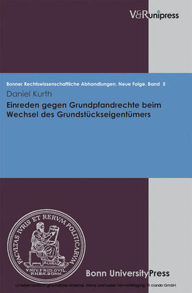Kurth / Kindhäuser / Roth | Einreden gegen Grundpfandrechte beim Wechsel des Grundstückseigentümers | E-Book | sack.de