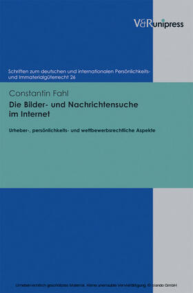 Fahl / Schack | Die Bilder- und Nachrichtensuche im Internet | E-Book | sack.de