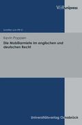Poppen / Schmidt-Kessel / Schulte-Nölke |  Die Mobiliarmiete im englischen und deutschen Recht | eBook | Sack Fachmedien