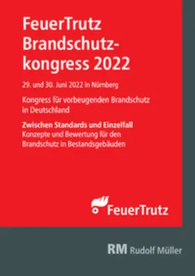 Tagungsband FeuerTrutz Brandschutzkongress 2022 | Buch |  Sack Fachmedien