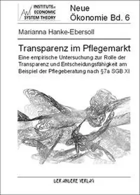 Hanke-Ebersoll |  Transparenz im Pflegemarkt | Buch |  Sack Fachmedien