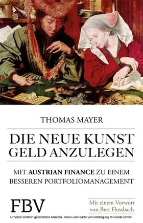 Mayer | Die neue Kunst, Geld anzulegen | E-Book | sack.de