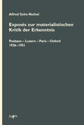 Sohn-Rethel / Freytag / Grivaux |  Frühe Exposés zur materialistischen Kritik der Erkenntnis | Buch |  Sack Fachmedien