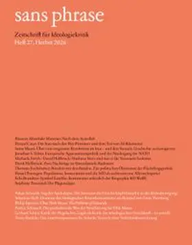 Aboubakr Mansour / Hellbrück / Brandner |  sans phrase | Buch |  Sack Fachmedien