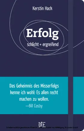 Hack |  Erfolg | eBook | Sack Fachmedien