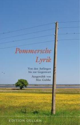 Guhlke |  Pommersche Lyrik | Buch |  Sack Fachmedien