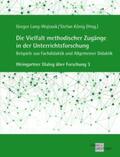 Lang-Wojtasik / König |  Die Vielfalt methodischer Zugänge in der Unterrichtsforschung | Buch |  Sack Fachmedien