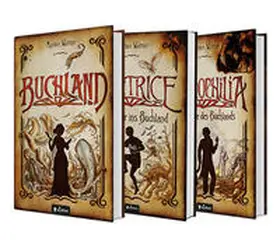 Walther |  Buchland Band 1-3: Beatrice. Rückkehr ins Buchland, Bibliophilia. Das Ende des Buchlands: Die komplette Trilogie als Hardcover-Ausgabe | Buch |  Sack Fachmedien