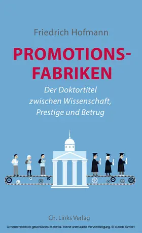 Hofmann |  Promotionsfabriken | eBook | Sack Fachmedien