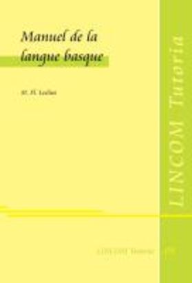 Lecluse | Manuel de la langue basque | Buch | 978-3-86288-119-2 | sack.de