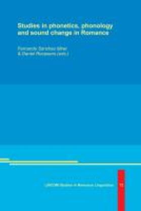 Sánchez Miret / Recasens |  Studies in phonetics, phonology and sound change in Romance | Buch |  Sack Fachmedien