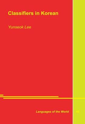 Lee |  Classifiers in Korean | Buch |  Sack Fachmedien