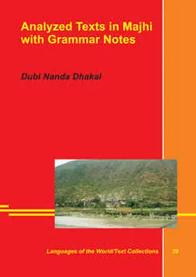 Dhakal |  Analyzed Texts in Majhi with Grammar Notes | Buch |  Sack Fachmedien
