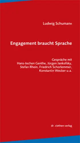 Schumann |  Engagement braucht Sprache | Buch |  Sack Fachmedien