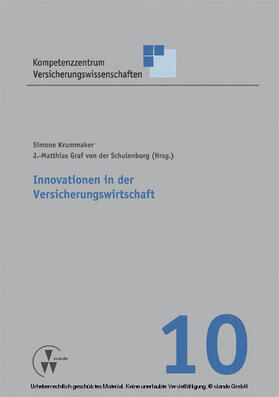 Krummaker / Schulenburg / Körber | Innovationen in der Versicherungswirtschaft | E-Book | sack.de