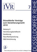 Looschelders / Michael |  Düsseldorfer Vorträge zum Versicherungsrecht 2010 | eBook | Sack Fachmedien