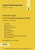 Wagner |  Aktuelle Fragen in der Versicherungswirtschaft | eBook | Sack Fachmedien