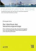 Kins / Wandt / Laux |  Der Abschluss des Versicherungsvertrages | eBook | Sack Fachmedien