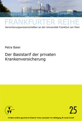 Baier / Wandt | Der Basistarif der privaten Krankenversicherung | E-Book | sack.de
