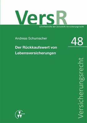 Schumacher / Lorenz | Der Rückkaufswert von Lebensversicherungen | E-Book | sack.de