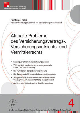 Drees / Koch / Nell | Aktuelle Probleme des Versicherungsvertrags-, Versicherungsaufsichts- und Vermittlerrechts | E-Book | sack.de