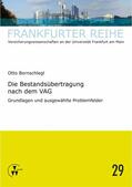 Bornschlegl / Wandt |  Die Bestandsübertragung nach dem VAG | eBook | Sack Fachmedien