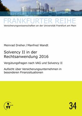 Wandt / Dreher | Solvency II in der Rechtsanwendung 2016 | E-Book | sack.de