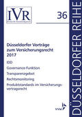 Looschelders / Michael |  Düsseldorfer Vorträge zum Versicherungsrecht 2017 | eBook | Sack Fachmedien