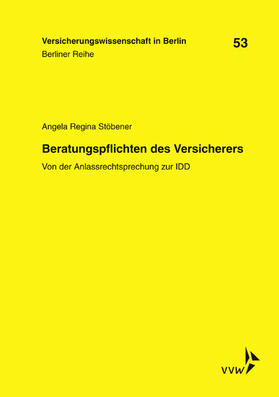 Stöbener / Armbrüster / Baumann | Beratungspflichten des Versicherers | E-Book | sack.de