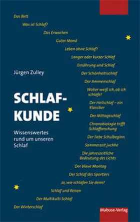 Zulley |  Schlafkunde | Buch |  Sack Fachmedien