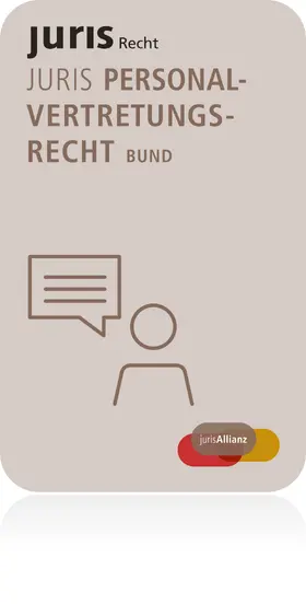  juris Personalvertretungsrecht Bund | Datenbank |  Sack Fachmedien