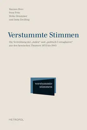 Heer / Fritz / Drummer |  Verstummte Stimmen | Buch |  Sack Fachmedien