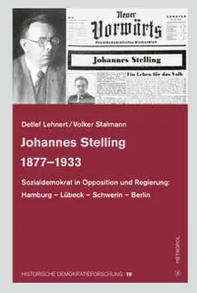 Lehnert / Stalmann |  Johannes Stelling 1877–1933 | Buch |  Sack Fachmedien