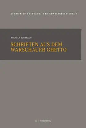 Auerbach / O^yerbak_ |  Schriften aus dem Warschauer Ghetto | Buch |  Sack Fachmedien