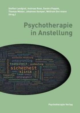Landgraf / Rose / Poppek |  Psychotherapie in Anstellung | Buch |  Sack Fachmedien