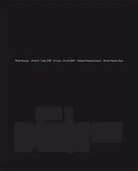  Wade Guyton. 26 avril – 7 juin 2008 | Buch |  Sack Fachmedien