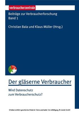 Adler / Böckmann / Böhme | Beiträge zur Verbraucherforschung Band 1 Der gläserne Verbraucher | E-Book | sack.de