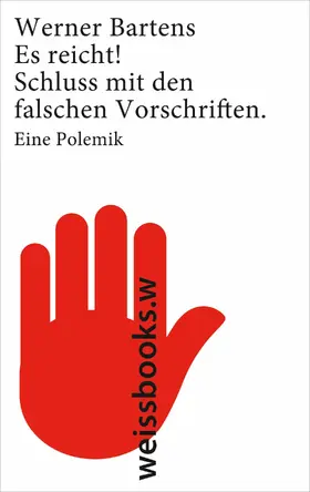 Bartens |  Es reicht! | eBook | Sack Fachmedien