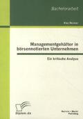 Reimer |  Managementgehälter in börsennotierten Unternehmen: Ein kritische Analyse | Buch |  Sack Fachmedien