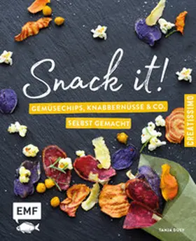 Dusy |  Snack it - Gemüsechips, Knabbernüsse und Co. selbst gemacht | Buch |  Sack Fachmedien