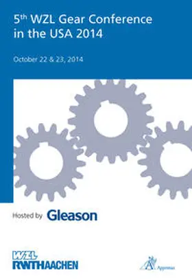 Brecher / Klocke |  5th WZL Gear Conference in the USA 2014 | Buch |  Sack Fachmedien
